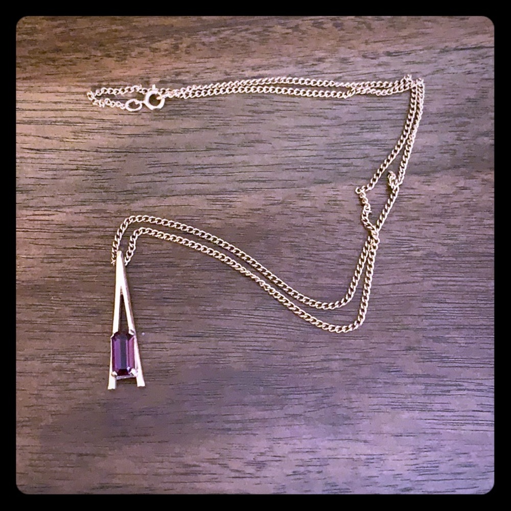 Amethyst necklace
